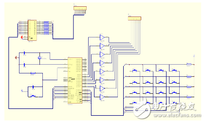 AT89S52 microcontroller realizes simple calculator (C language program)