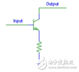 Open collector output and open drain output