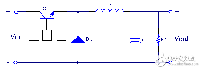 Buck circuit working principle and analysis of three working modes