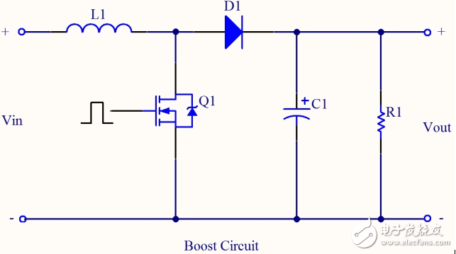 Buck circuit working principle and analysis of three working modes