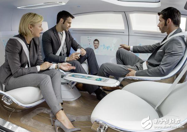 Mercedes-Benz driverless solution and Mercedes-Benz f015 driverless solution