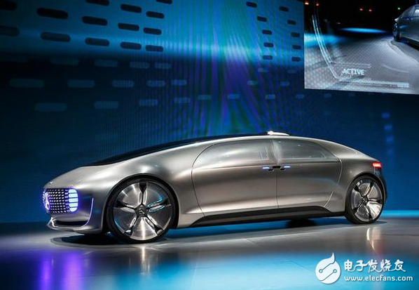 Mercedes-Benz driverless solution and Mercedes-Benz f015 driverless solution