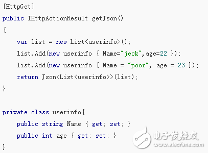 c# WebApi interface return type detailed