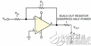Use a series feedback circuit to set the output impedance to save 3dB ...