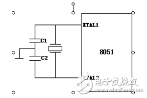 Single chip clock circuit