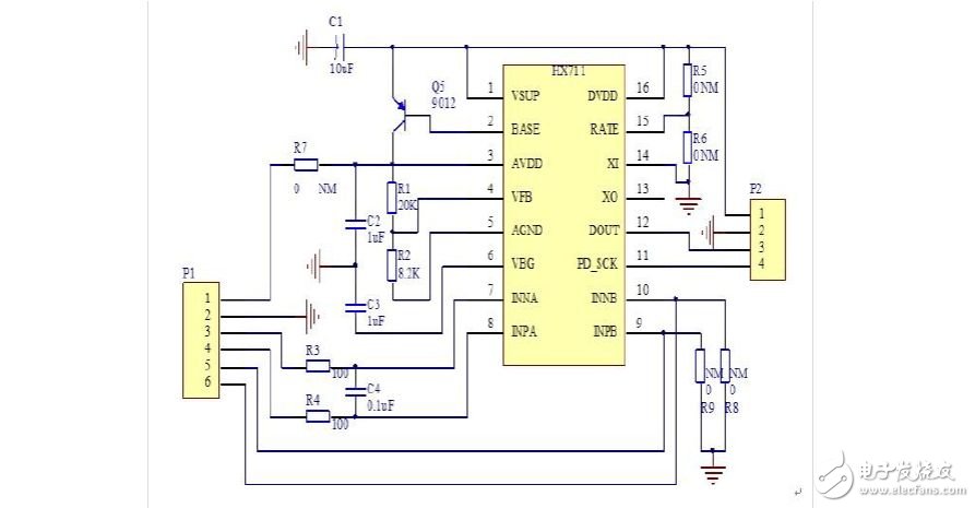 Hx711 circuit diagram