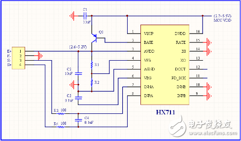 Hx711 circuit diagram