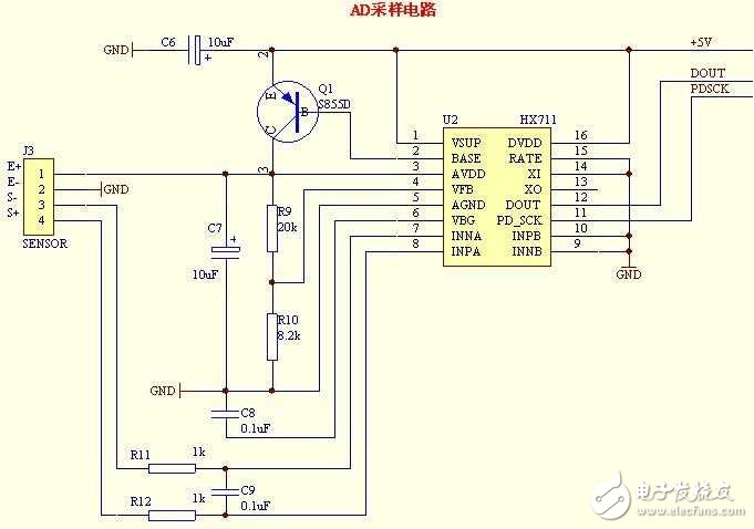 Design of 51 single chip electronic scale based on hx711