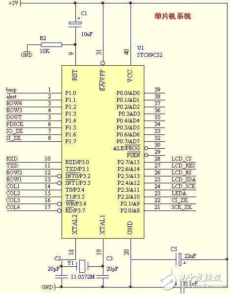 Design of 51 single chip electronic scale based on hx711