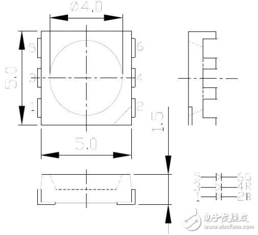 5050rgb lamp bead parameter _5050rgb lamp bead specification