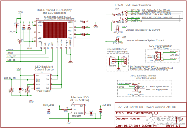 Msp430f5529 schematic