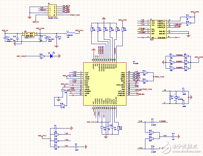 W5500 schematic _w5500 circuit diagram