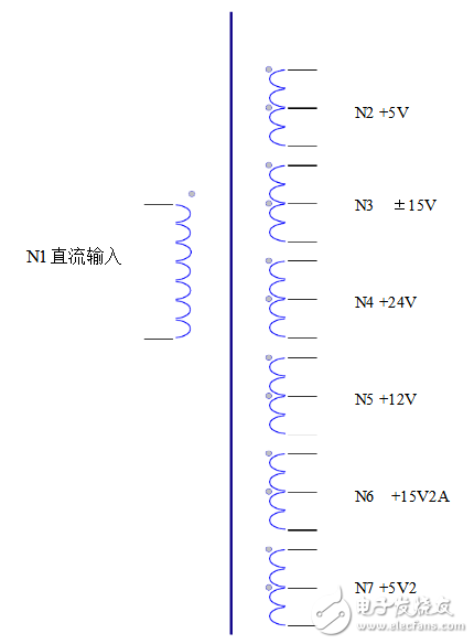 Switching transformer parameter_switching transformer winding method