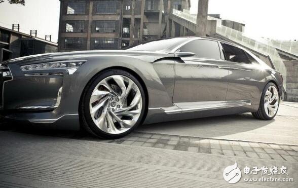 The Citroen DS9 just made a sensation! I may have seen a fake car, almost poisonous, handsome to burst!
