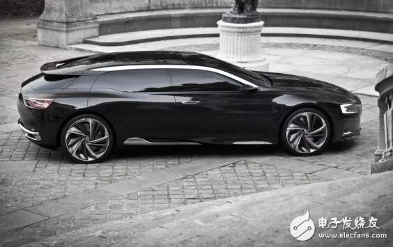 The Citroen DS9 just made a sensation! I may have seen a fake car, almost poisonous, handsome to burst!