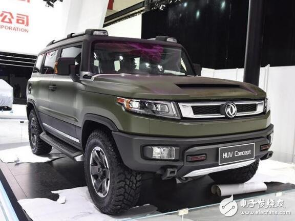 Dongfeng huv domestic "cross-country king", victory over Land Rover, called Hanlan, known as the little Hummer!
