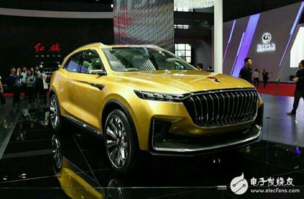 How about the red flag UConcept? Red flag UConcept brand new SUV gorgeous debut, domineering fashion shape, price 150,000 must fire