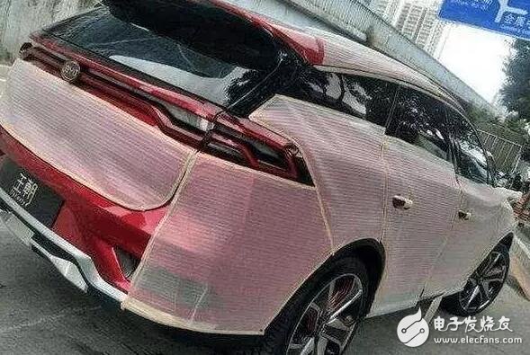 BYD dynasty, the most beautiful BYD SUV in China! Or only 120,000, the only car company to use the Chinese button brand!