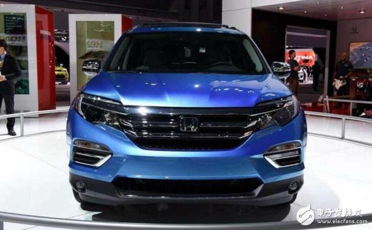 Honda Pilot's 7-seat SUV overlord is coming, the front face adopts the family's latest design techniques, and the strength against Highlander