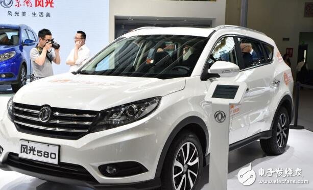 Dongfeng scenery 580 SUV with Internet atmosphere, recognized suv overlord, pre-sale price of 109,000