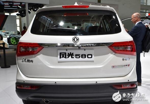 Dongfeng scenery 580 SUV with Internet atmosphere, recognized suv overlord, pre-sale price of 109,000