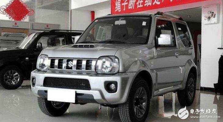 Suzuki Jimny's version of the Wrangler, pure imported with four drivers, is expected to become a dark horse in the hard suv market