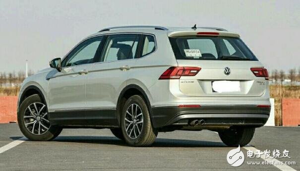 Side View of the Volkswagen Tiguan