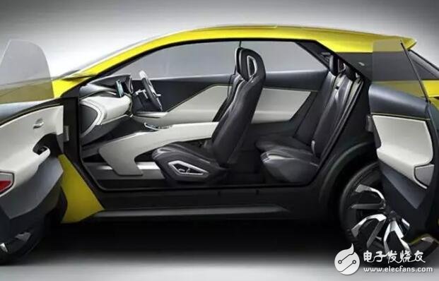 Mitsubishi ex pure electric SUV, dreamy interior space, the design is particularly futuristic! Frog looks 100% on the road