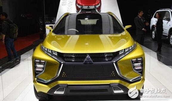 Mitsubishi ex pure electric SUV, dreamy interior space, the design is particularly futuristic! Frog looks 100% on the road