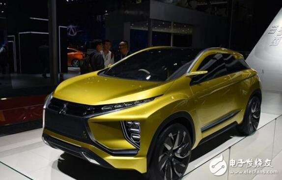 Mitsubishi ex pure electric SUV, dreamy interior space, the design is particularly futuristic! Frog looks 100% on the road