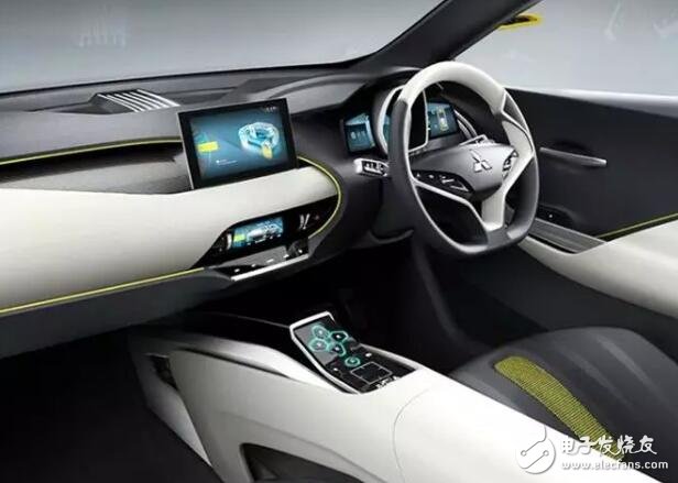 Mitsubishi ex pure electric SUV, dreamy interior space, the design is particularly futuristic! Frog looks 100% on the road