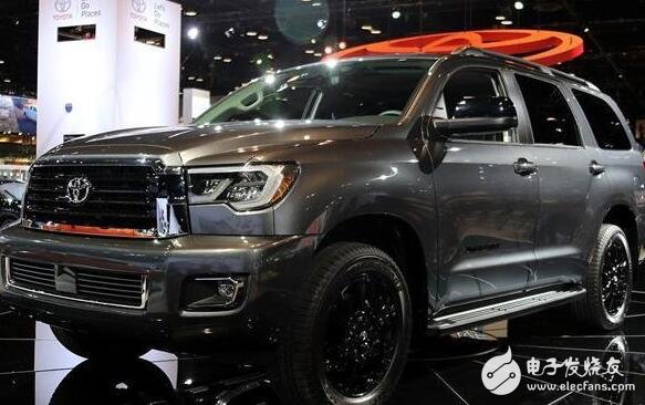 Toyota Sequoia Toyota's biggest suv, shocking domineering shape and power to pull the millennium, known as the land hegemon, most people do not know it!