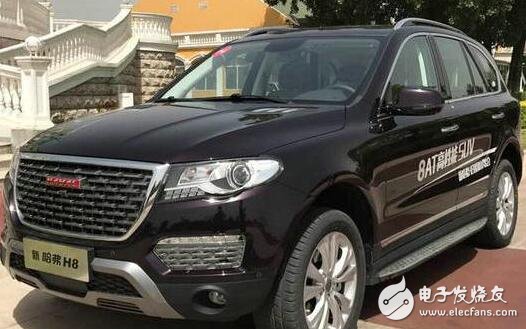 Haval H8's spacious and luxurious interior