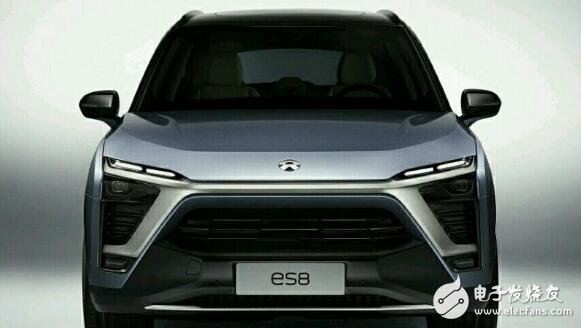 Weilai ES8 this luxury SUV is coming soon! Millions of Land Rover also don't have this temperament! The first pure electric suv ushered in mass production