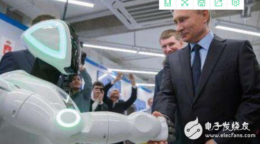 Russian robots fled! Russian robots fled to attract high attention, artificial intelligence is regarded as the next vent?