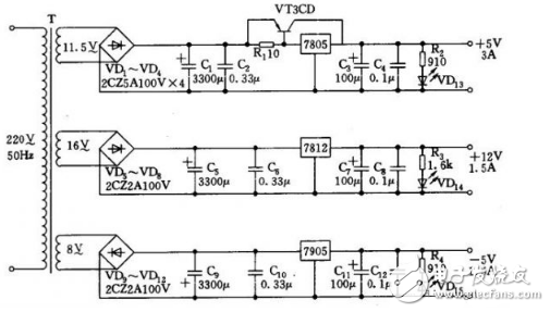 Detailed analysis of the circuit diagram of the switching power supply and the characteristics and applications of the switching power supply