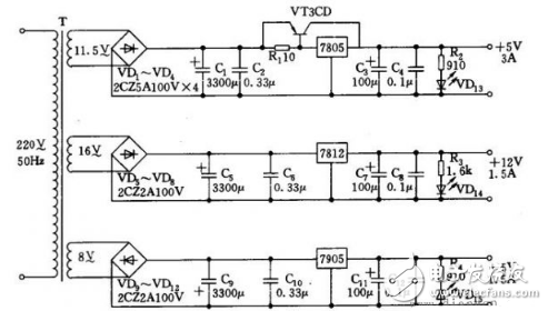 Detailed analysis of switching power supply circuit: working principle, circuit composition, circuit diagram