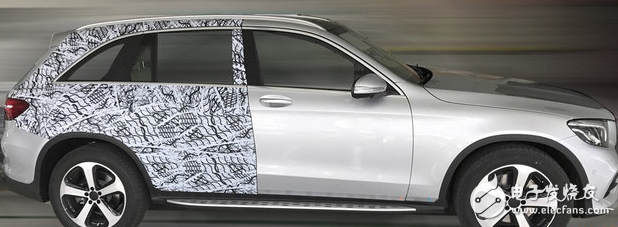 Mercedes-Benz GLC extended version follows the current design spy photos