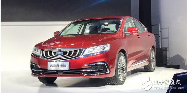 Geely's new Borui officially unveiled in Beijing, the overall effect is more refined