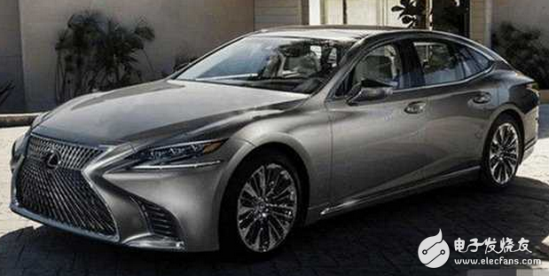 Japanese luxury car Lexus released the latest new car - LS350