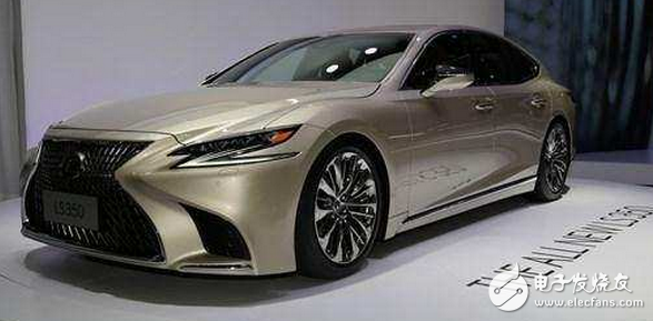 Japanese luxury car Lexus released the latest new car - LS350