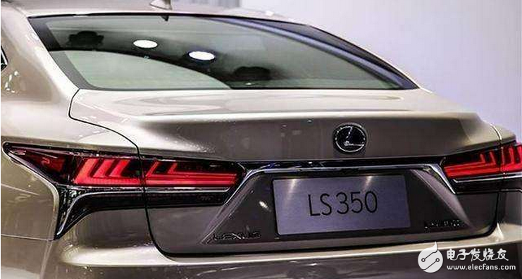 Japanese luxury car Lexus released the latest new car - LS350