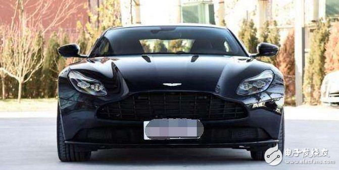 The car's "é“" makes Lamborghini Tudor - Aston Martin DB11
