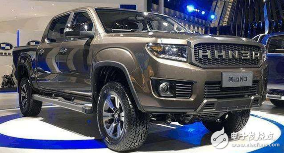 The domestic raptors are attacking, like the "Decepticon" version of the Yellow Sea N3 pickup, priced at 109,800