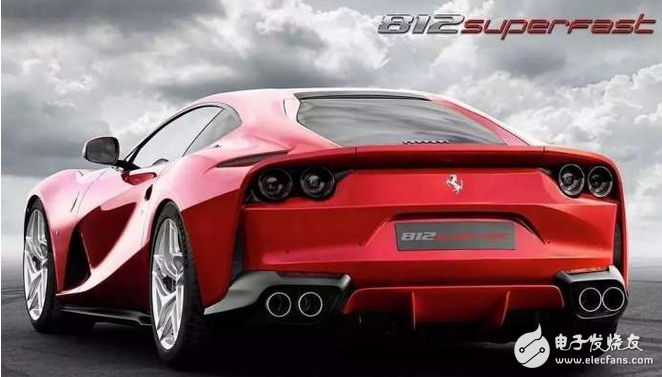 Ferrari's sports car with self-priming V12 engine is the perfect ending: Ferrari 812-Superfas, a super-powerful super sports car!