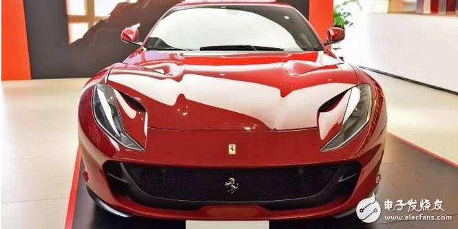 Ferrari's sports car with self-priming V12 engine is the perfect ending: Ferrari 812-Superfas, a super-powerful super sports car!