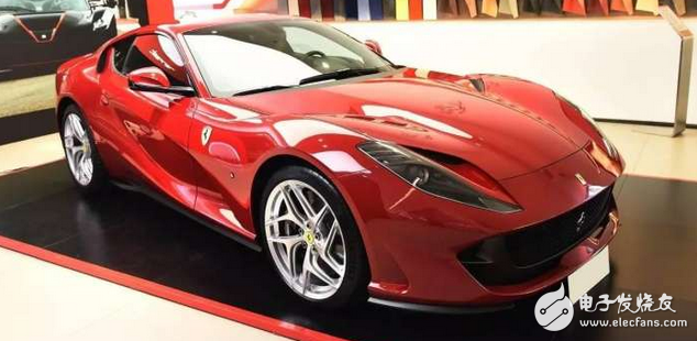 Ferrari's sports car with self-priming V12 engine is the perfect ending: Ferrari 812-Superfas, a super-powerful super sports car!