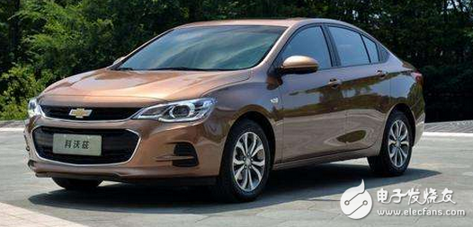 SAIC-GM Chevrolet-Kovoz sedan A-class family car, priced under 80,000
