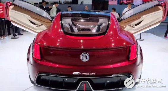 The MG's new coupe concept car - E-motion, Yan value "complete explosion" Artz, full of technology! Pre-sale price is only 120,000