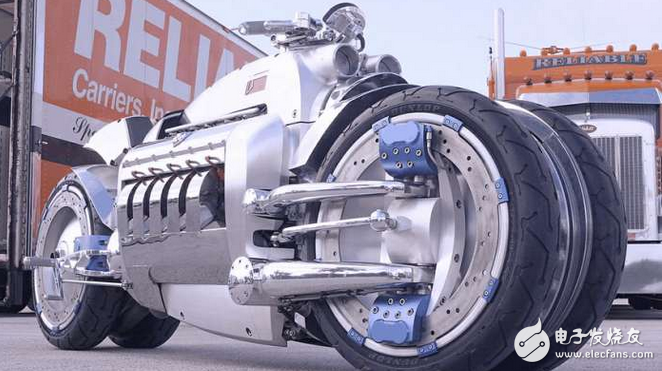 The world's fastest motorcycle: Dodge Tomahawk - Most of the top sports cars are "smelling", with a theoretical speed of 676 kilometers per hour, twice the speed of high-speed rail!